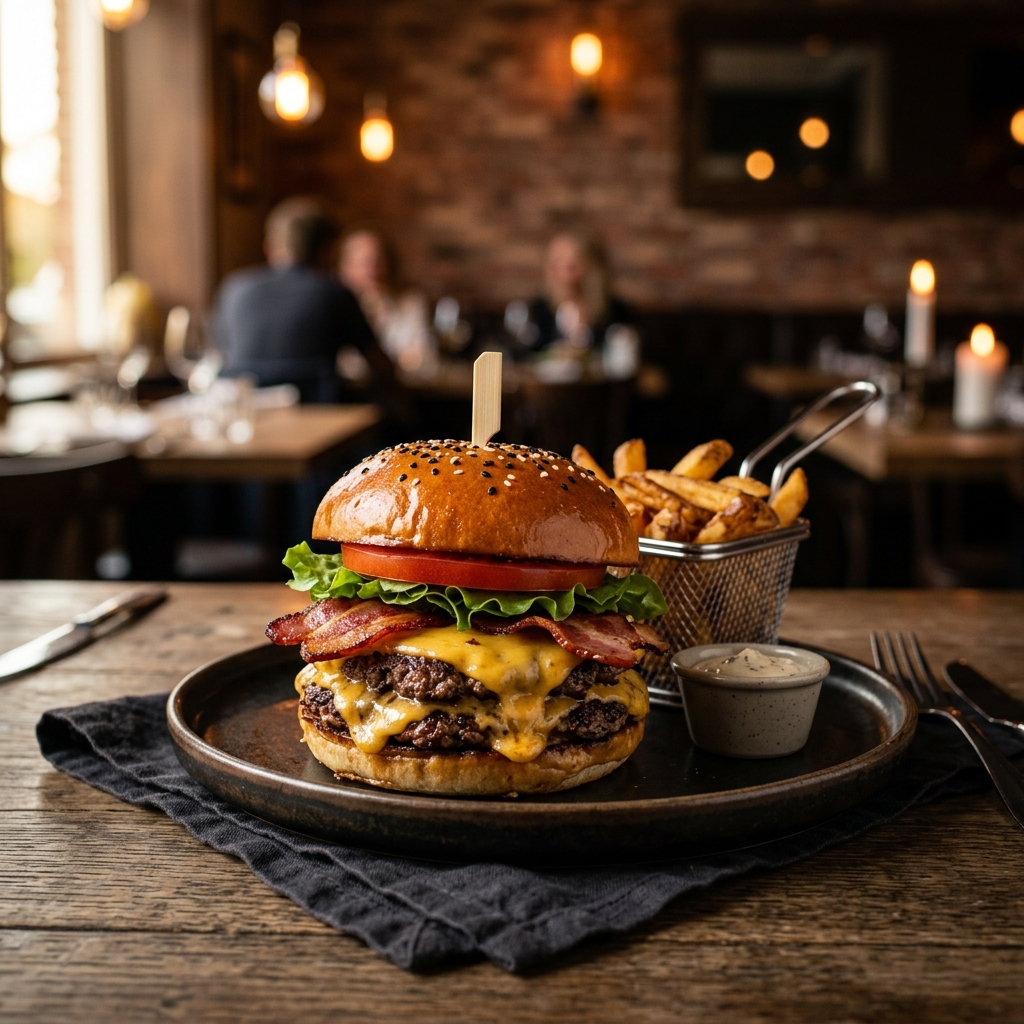 Smash burger artesanal gourmet do Monte Burger
